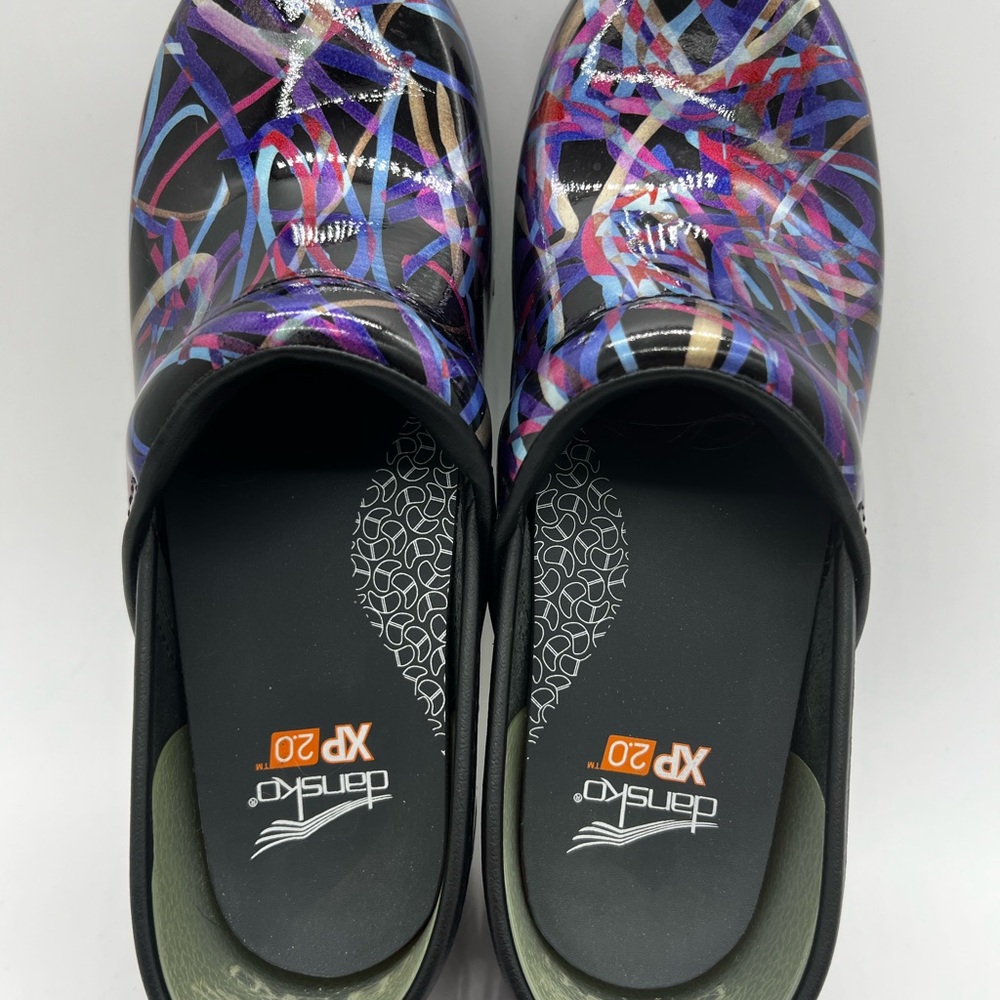 Dansko Multicolor Patterned Mules - Picture 7 of 12